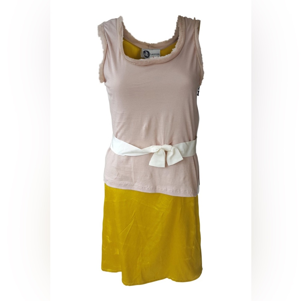 LANVIN Sleeveless Mini Dress